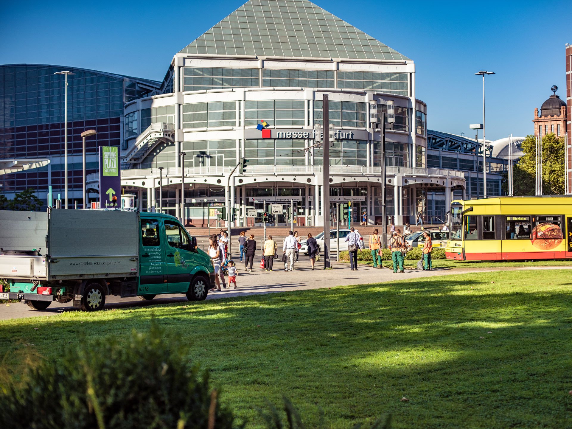 Grünpflege im innerstädtischen Bereich