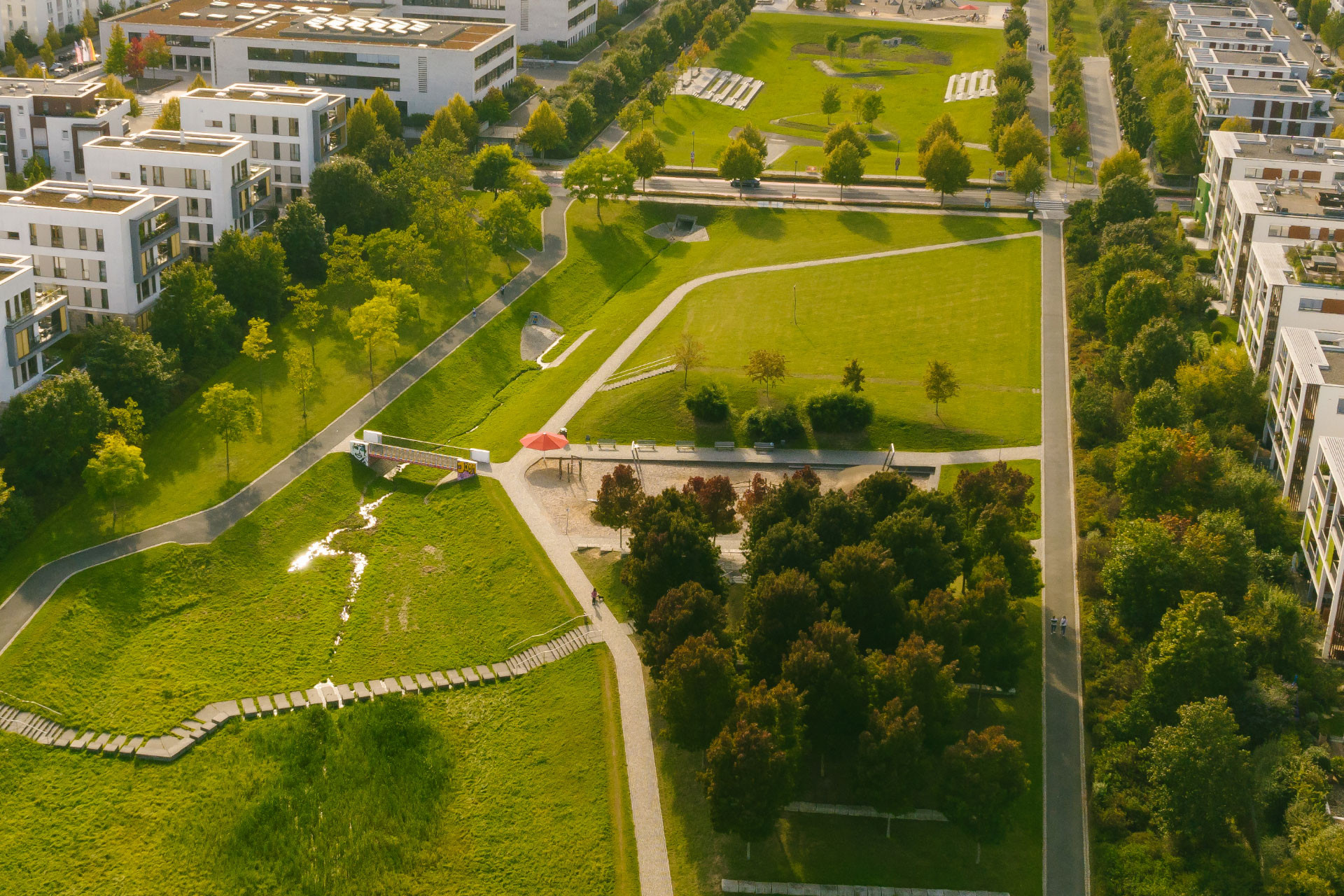 Bau und Pflege von Spiel- und Freizeiteinrichtungen
