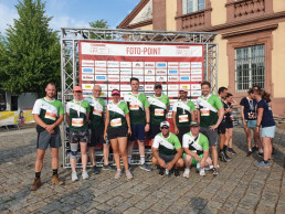 Rudis schnelle Truppe beim Firmenlauf in Mannheim und Mainz