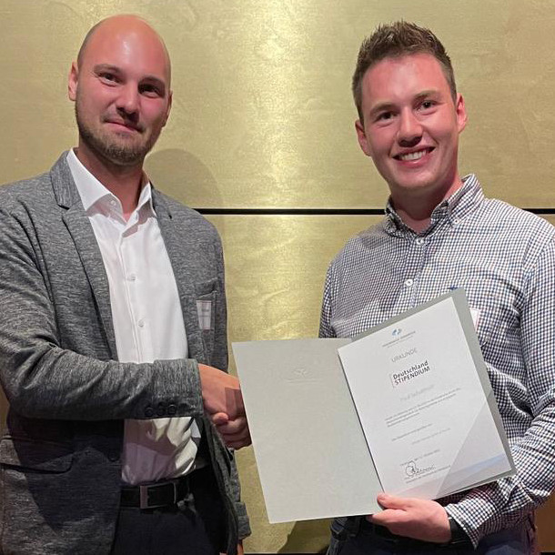 Wir fördern den Nachwuchs! Deutschlandstipendium 2023