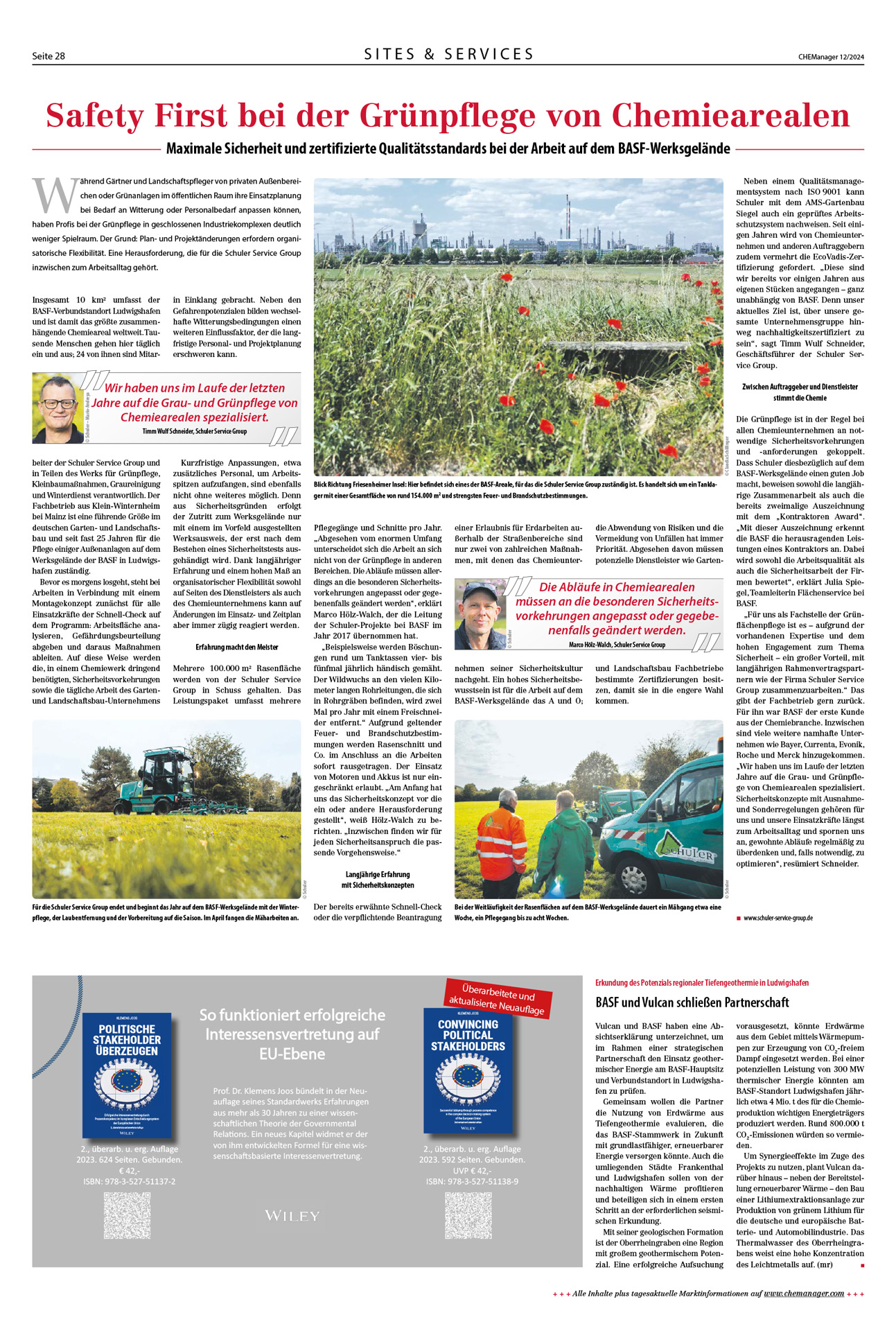 Schuler im CHEManager